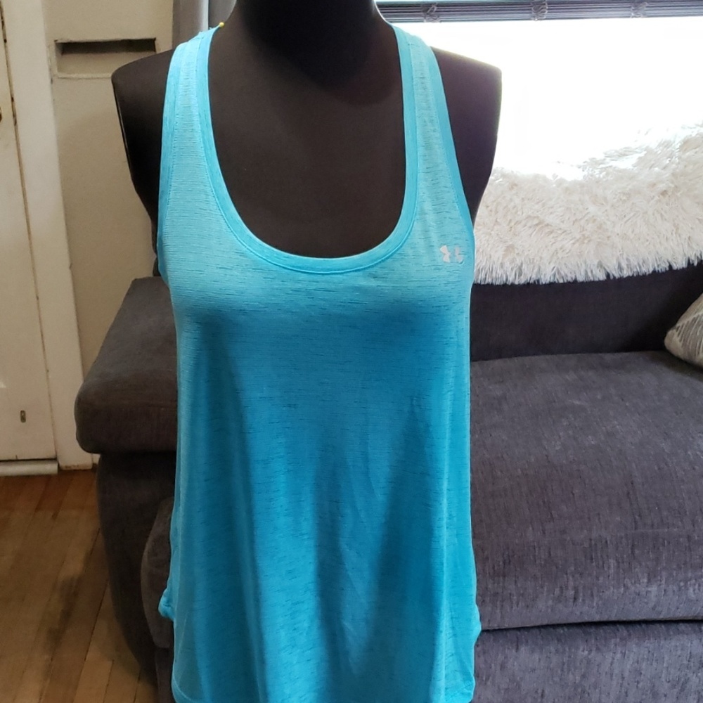 Brand new W/O Tags Under Armour tank pool blue